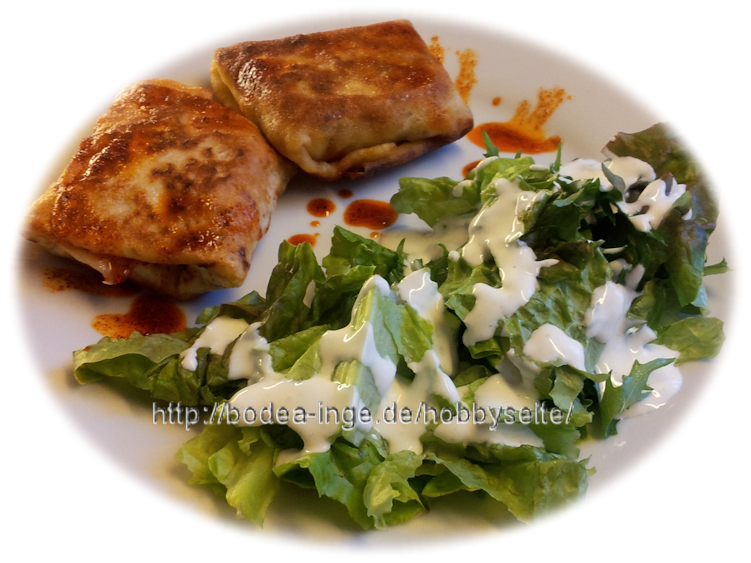 Pfannkuchen mit Hackfleischfüllung/Tofu - Inge&amp;#39;s Hobbyblog